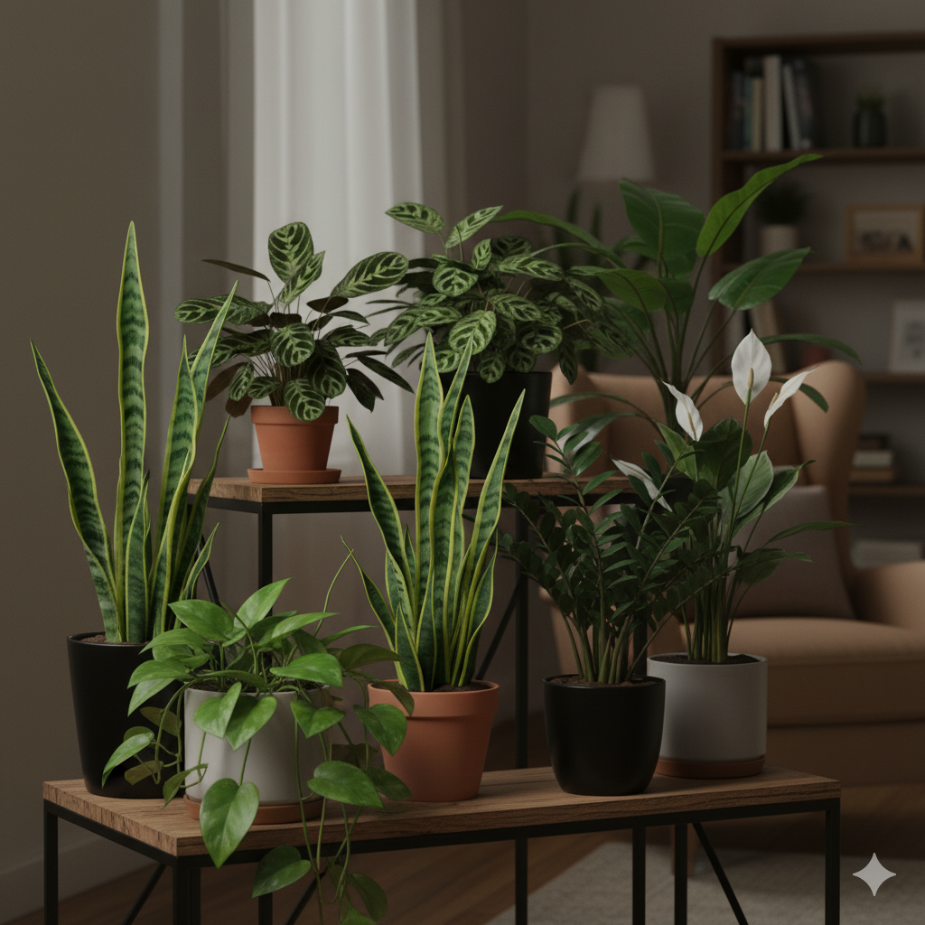 Top 7 Plantas de Casa que Sobrevivem com Pouca Luz